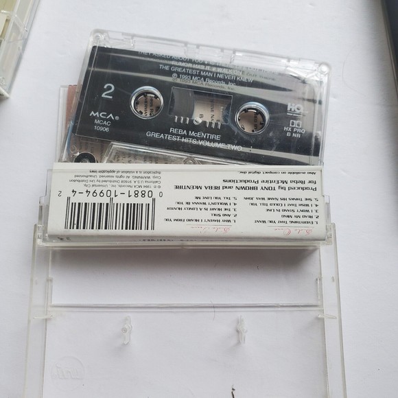 Cassette Lot Of 6 Country Reba Sweethearts Charlie Rich Marty Robbins Open Hghwy - Picture 4 of 9